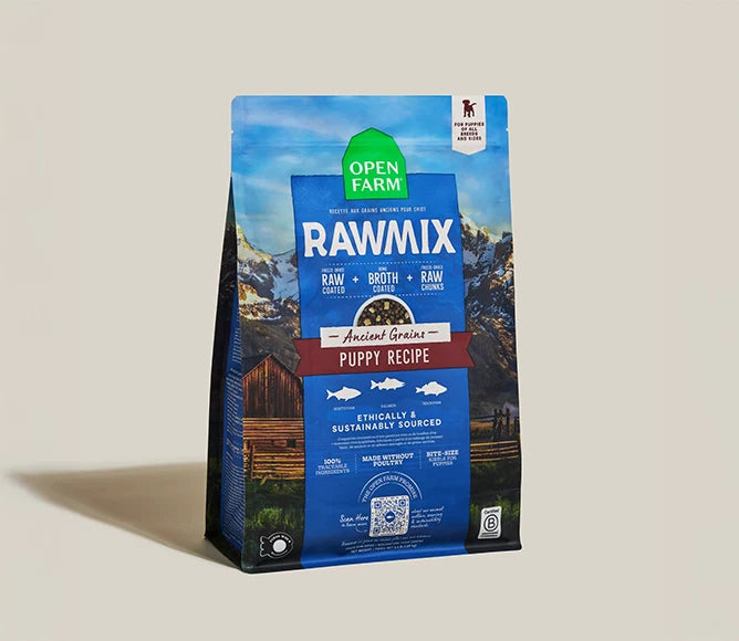 Open Farm Dog Dry Ancient Grain RawMix Puppy 20 lb