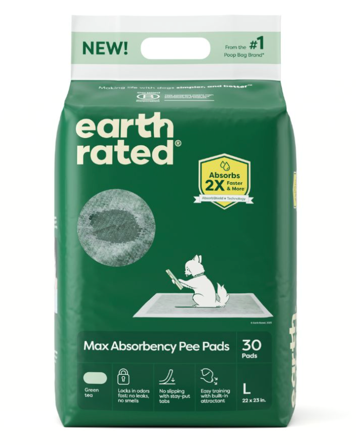 Earth Rated Dog Pee Pads 7 Pack Large 22" x 23"