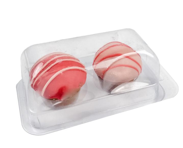 B&R Bark-Day Cupcake Duo Pink