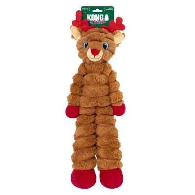 Kong Holiday Dog Toy Shaker Reindeer XL