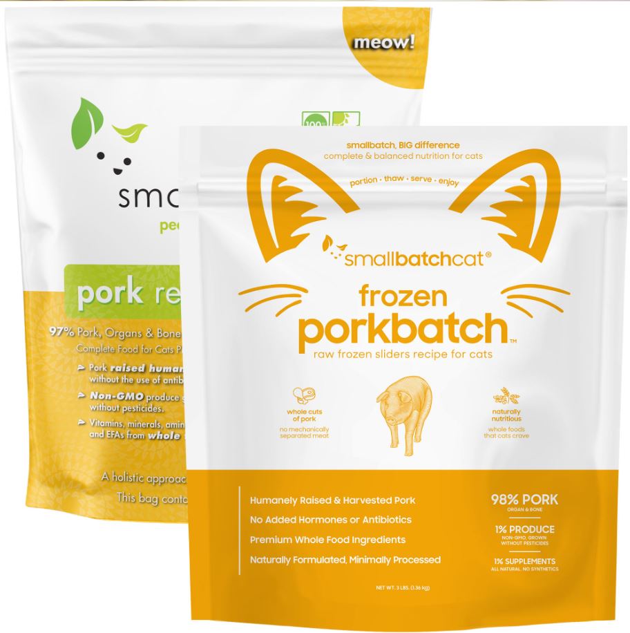Small Batch Frozen Cat Sliders Pork 3 lb