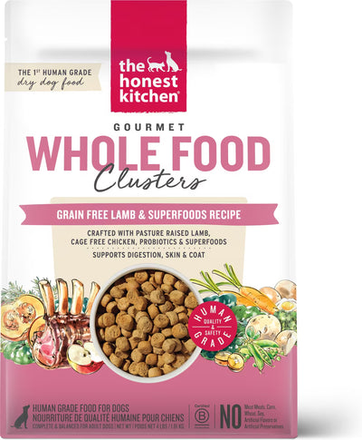 The Honest Kitchen Whole Food Clusters GF Lamb 4 lb.