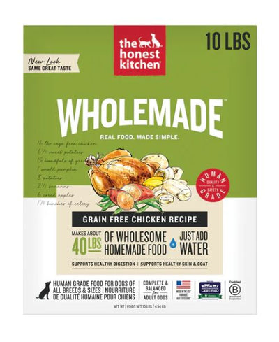 The Honest Kitchen Wholemade GF Chicken 10 lb