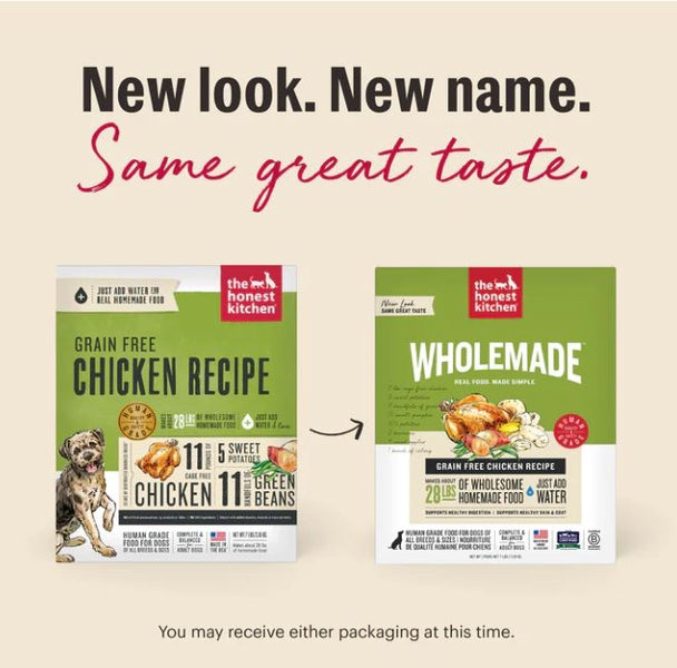 The Honest Kitchen Wholemade GF Chicken 10 lb