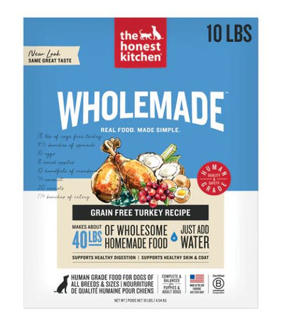 The Honest Kitchen Wholemade GF Turkey 10 lb