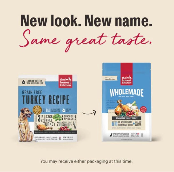 The Honest Kitchen Wholemade GF Turkey 10 lb