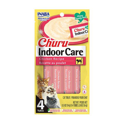 Ciao Churu Purees Indoor Care Chicken 2 oz. 4 pk