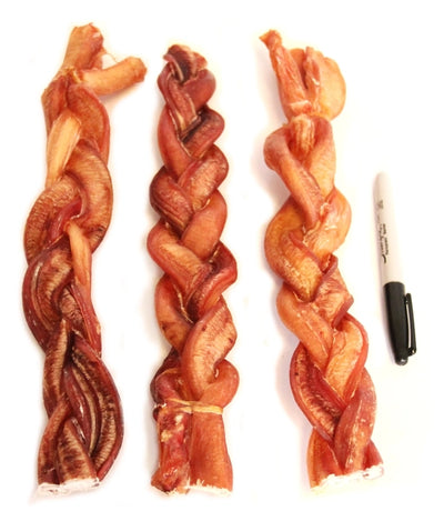 TND* Odor Free Braided Bully Stick Jumbo 12"