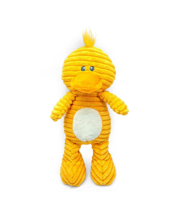 ThoozyPet Tuff & Cuddly Duck Plush Dog Toy 12.5"