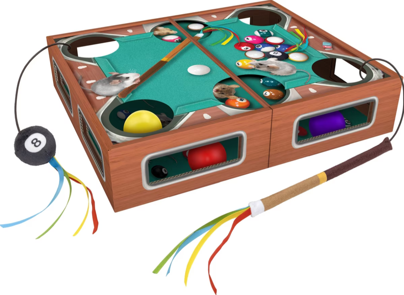Pool Table Fidget Toy Kong Playground Pool Table Cat Toy – Patton Avenue Pet Company