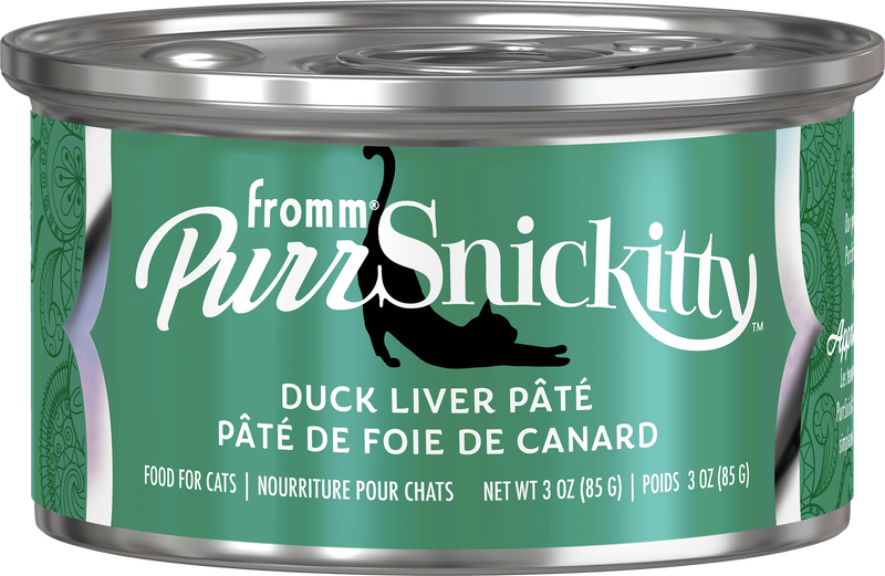 Fromm Cat Can PurrSnickitty Pate' Duck Liver 3 oz