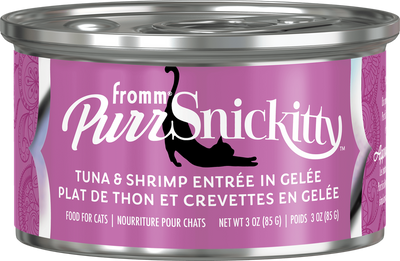 Fromm Cat Can PurrSnickitty Pate' Tuna & Shrimp 3 oz