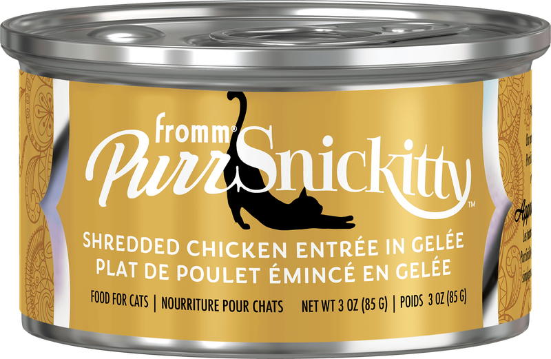 Fromm Cat Can PurrSnickitty Shredded Chicken 3 oz