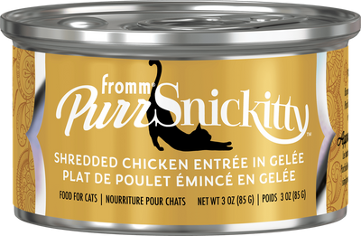 Fromm Cat Can PurrSnickitty Shredded Chicken 3 oz