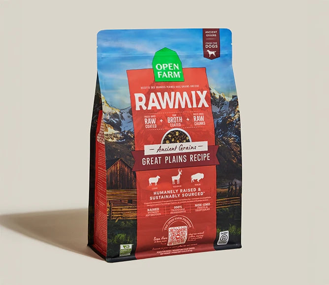 Open Farm Dog Dry Ancient Grain RawMix Great Plains 3.5 lb.