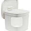 Moderna Cat Litter Box Cubana Corner Entry White