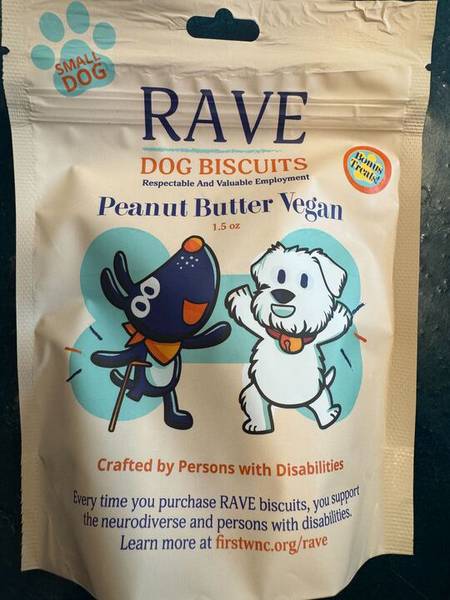 RAVE Dog Biscuits Small Paw