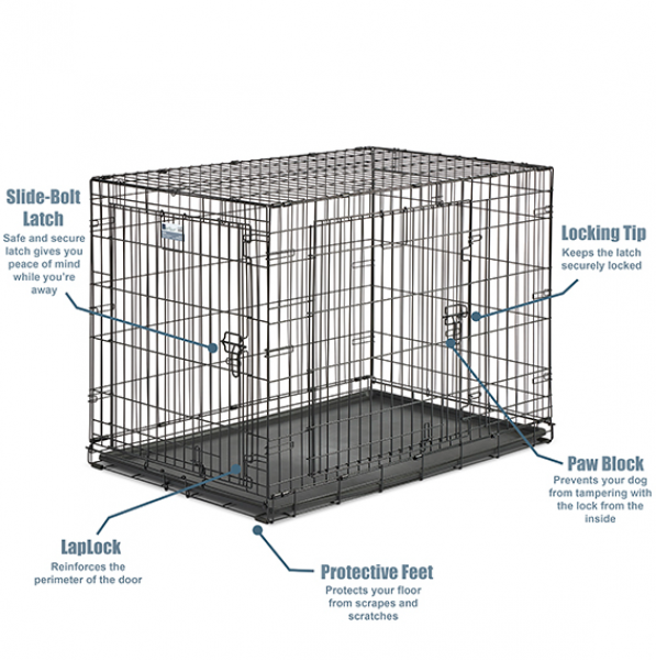 Contour X-Sm. Double Door Crate 22"