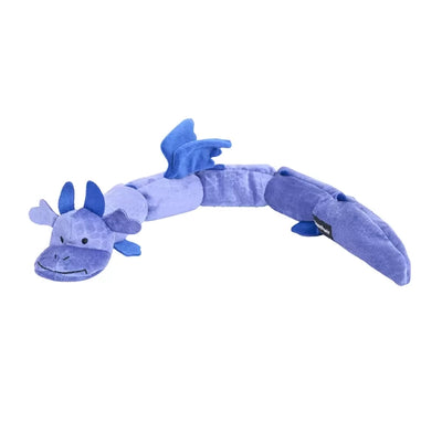 Zippy Paws Dragonz Blue Deluxe with 6 Squeakers