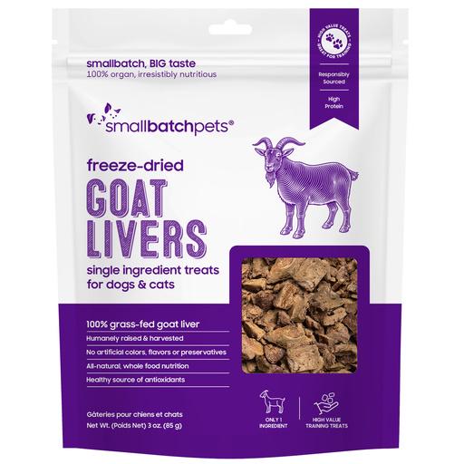 Small Batch FD Treat Goat Liver 3 oz