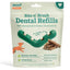 Woof* Dog Toy Bite N Brush Dental Refills Chicken 18 Ct