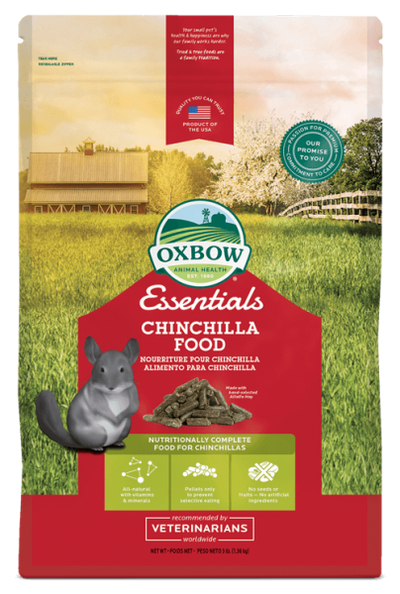 Oxbow Food Essentials Chinchilla Deluxe 3 lb