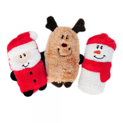 ZippyPaws Holiday Squeakie Buddies 3 Pack