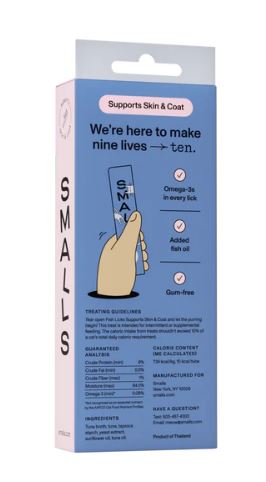 Smalls Cat Treat Lickable Tuna 8 pk