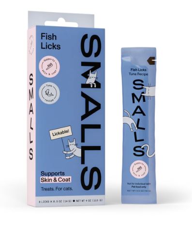 Smalls Cat Treat Lickable Tuna 8 pk