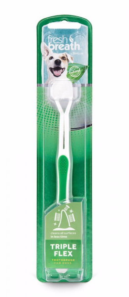 Tropiclean Triple Flex Toothbrush Large Dog