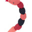 Zippy Paws Eco Patterned Snake Red