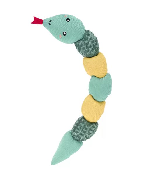 Zippy Paws Eco Patterned Snake Teal