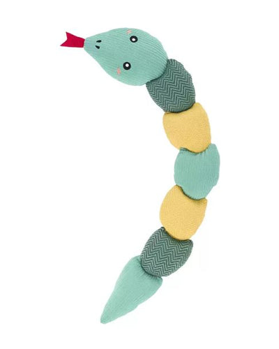 Zippy Paws Eco Patterned Snake Teal