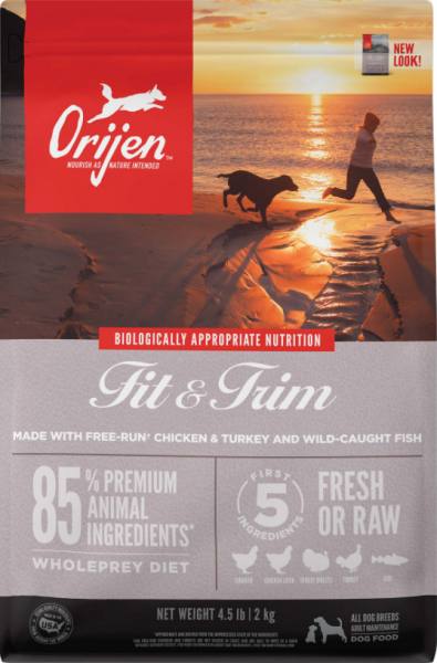 Orijen Fit and Trim Dog 4.5 lb.