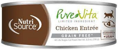 Pure Vita Cat Can GF Chicken & Liver 5.5 oz.