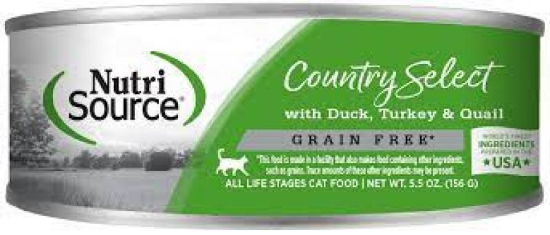 Nutrisource Cat Can Country Select 5.5 oz.