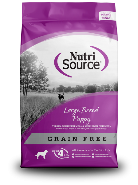 Nutrisource GF Large Breed Puppy 26 lb.