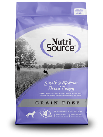 Nutrisource GF Sm/Med Breed Puppy 15 lb.