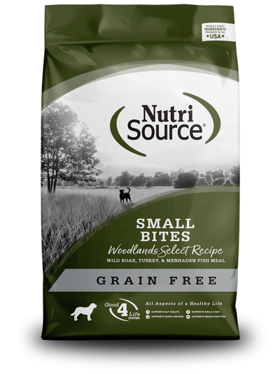 Nutrisource Small Breed Woodlands Select 15 lb