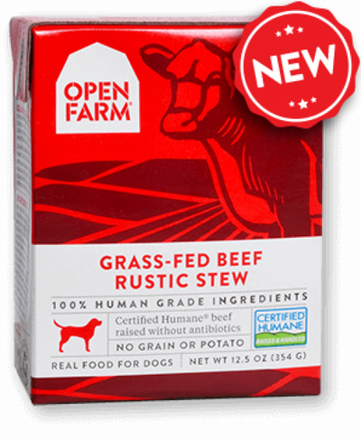 Open Farm Dog Stew Beef 12.5 oz.