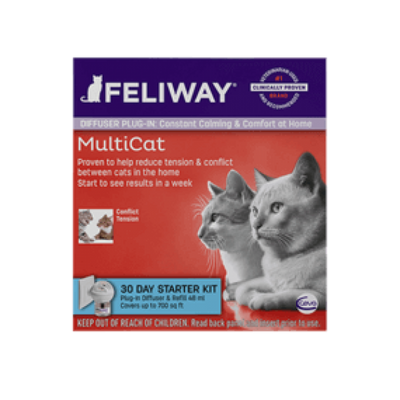 Feliway Multicat Diffuser Starter Kit