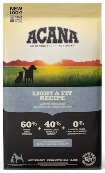 Acana Heritage Light & Fit 13 lb.