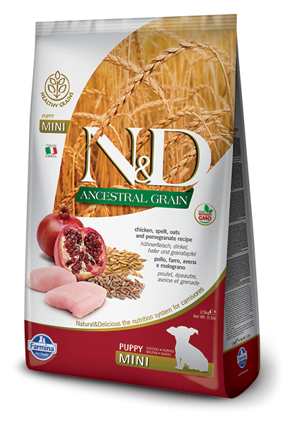 Farmina Dog Low Grain Chicken Adult Mini Kibble 5.5 lb.