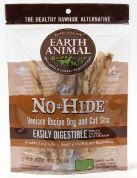 EA No Hide Venison Chews Stix 10 pk