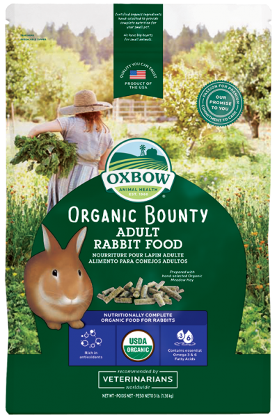 Oxbow* Food Organic Bounty Rabbit Food 3 lb.