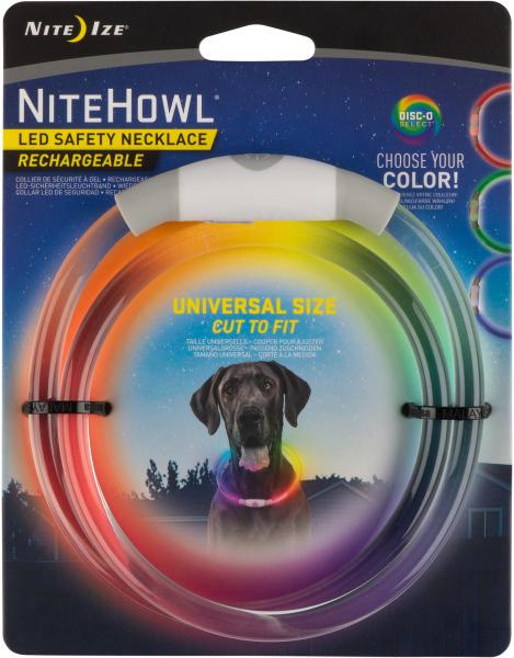 Nite Ize NiteHowl LED Rechargeable Disco Necklace