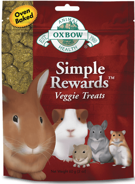 Oxbow Simple Rewards Veggie Treat 3 oz.