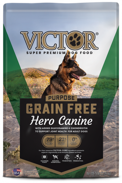 Victor Grain Free Hero Canine 30 lb.