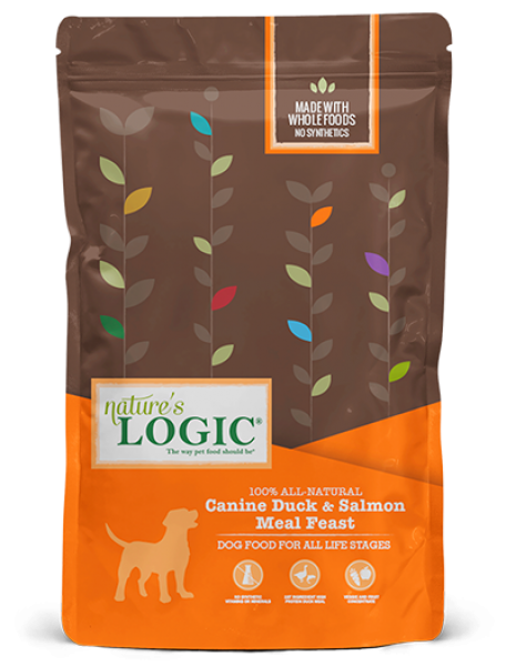 Nature's Logic Dog Dry Duck & Salmon 4.4 lb.