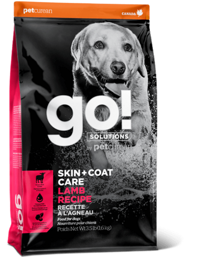 Petcurean Go! Skin & Coat Dog GI Lamb 3.5 lb.